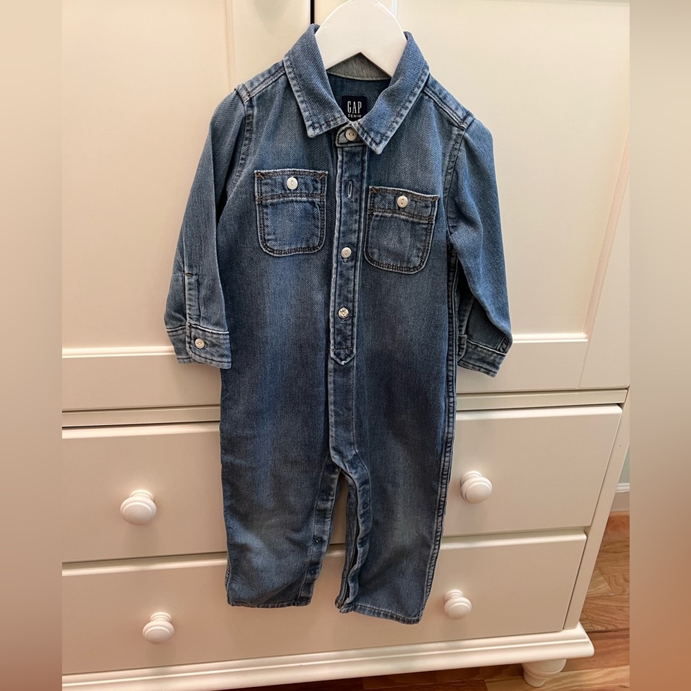 Gap denim romper